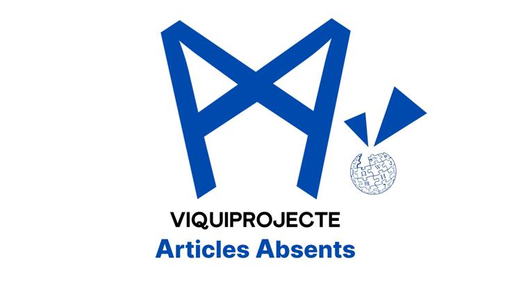 Logotip Viquiprojecte Articles Absents. Autor Xavier Dengra. Llicència CC BY-SA 4.0. Via Wikimedia Commons.