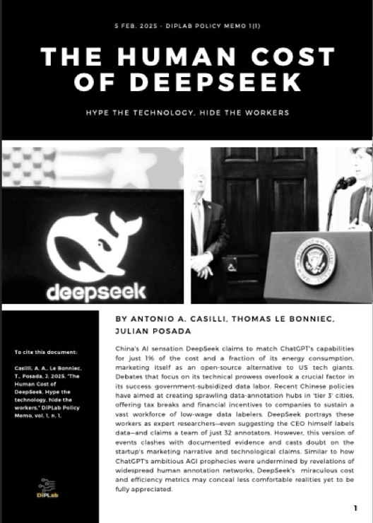 Deepseek DiPLab memo 